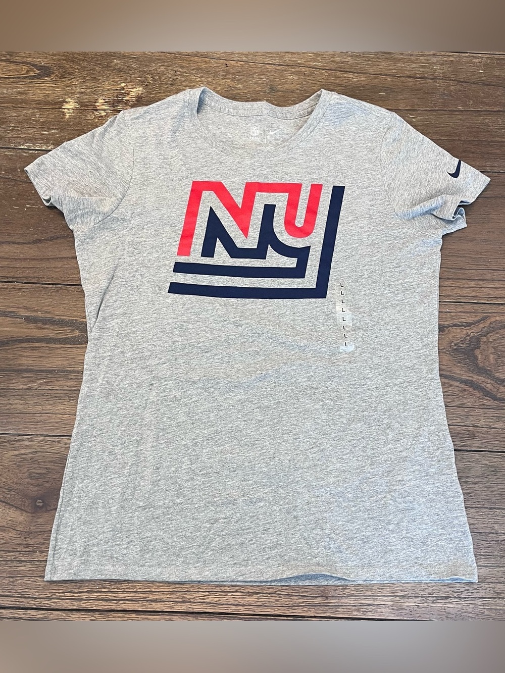 NWT Nike New York Giants Grey T-Shirt Women’s Large